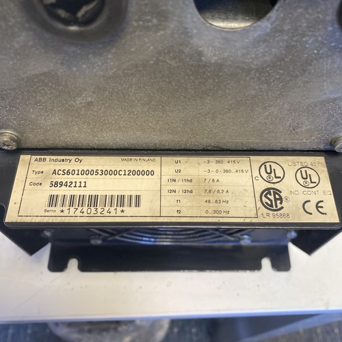 Abb acs600 frequenzumrichter - abb,