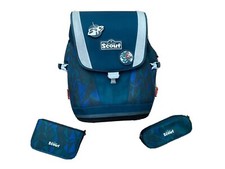 SCOUT Schulranzen Funny Snap Dinosaurier Set - 3-teilig