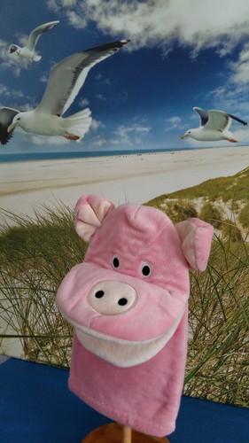 Handpuppe schwein dicker - handpuppe,