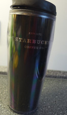 Starbucks Thermobecher 400ml von 2001 doppelwandig schwarz