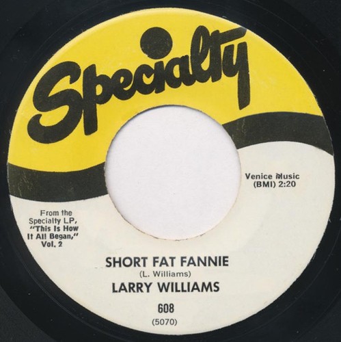 Larry williams short fat - williams,