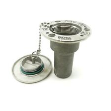 Roca Einfüllstutzen Kraftstoff Tankeinfüllstutzen Treibstoff Edelstahl Fuel Boot