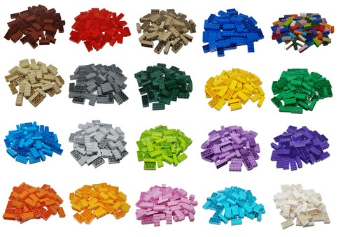Lego steine 2x4 3001 - lego, 2x4,