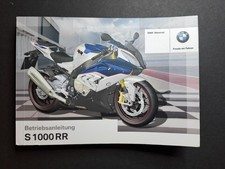 Bedienungsanleitung BMW S 1000 RR 2015-18 Handbuch Bordbuch