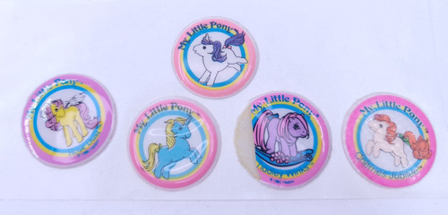 Little pony puffy sticker - little,
