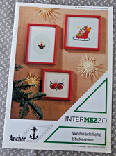 Anchor Intermezzo weihnachtliche Stickereien