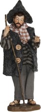 Krippenfigur Hirte mit Stab