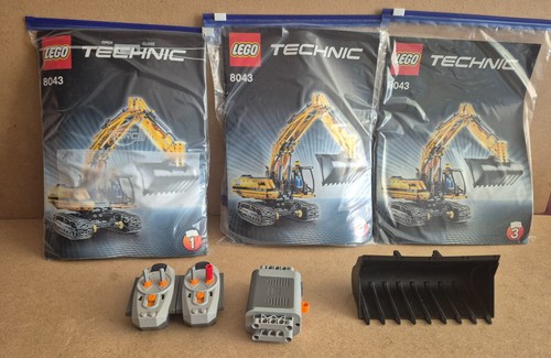 Lego technic 8043 - technic, raupenbagger