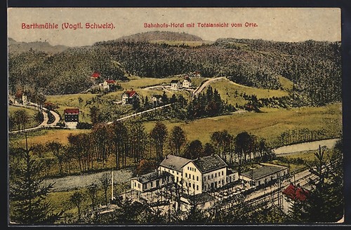 Barthmühle vogtl - ak, /vogtl