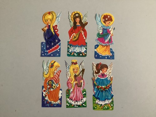 Alte oblaten engel kinder - 6,