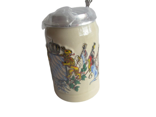 Bayerischer reliefkrug mit - bayerischer,