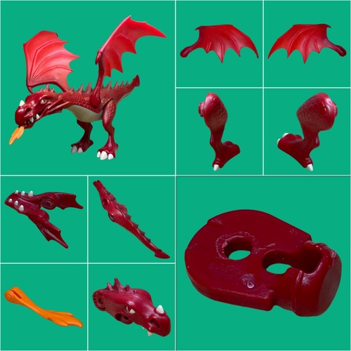 Playmobil roter drache - ,