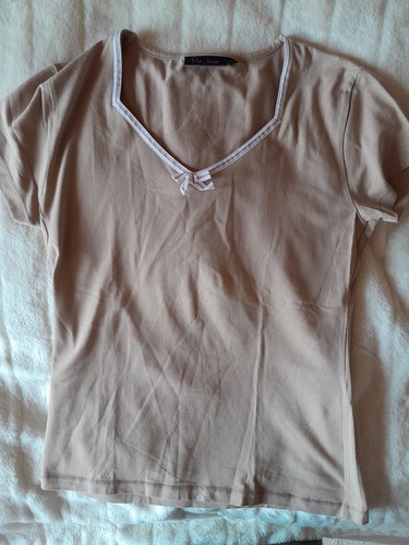 Pia jessen shirt hellbraun - pia,