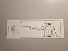 Moebius Exlibris - Blueberry - original signiert -- Jean Giraud signé / sign