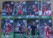 8 Autogrammkarten Bayern AK 3