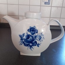 Melitta Kaffeekanne Budapest   blaue Rose Topzustand
