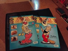 Asterix und seine Welt Heft 17 + 20 + Figuren Gutemine + Praline 2003 DeAgostini
