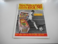 Englischer Flyer für Flipper