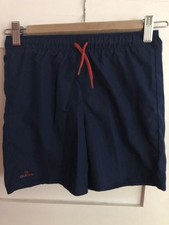 Decathlon OLAIAN Badehose dunkelblau, Gr. 141-150, 10-11 Jahre (eher 134/140)