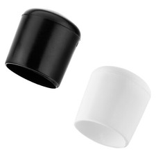 Stuhlbeinkappen Ø 10-32mm schwarz / weiß | Rohrkappen | Gleitkappen | Fußkappen