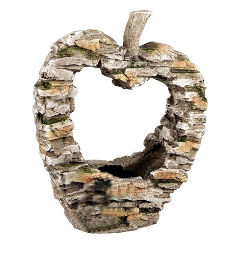 Deko pflanzgefäß als apfel - pflanzgefäß,