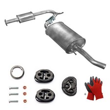 Endtopf Schalldämpfer Fiat