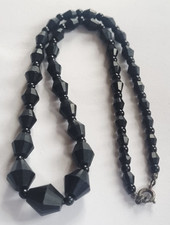 D0760- Trauerschmuck Collier -