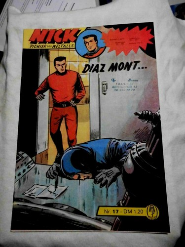 Melzer comic nick - comic, pionier