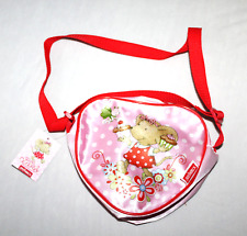 Lillebi Steinbeck Kinder Mädchen Schultertasche rosa Herzform Maus mit Maffin