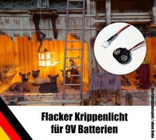LED-Beleuchtung für Krippen oder Puppenhaus 9-12 Volt Flicker Kerzenlicht Effekt