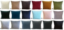 Kissenbezug 40X40 in 11 Maßen Samt Velvet Kissenhülle Dekokissen Kissen  Bezug.