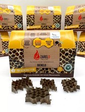 Bio Grillanzünder Zarelo Bienelo 10x32Stk 100% Bienenwachs Anzündhilfen Kamin