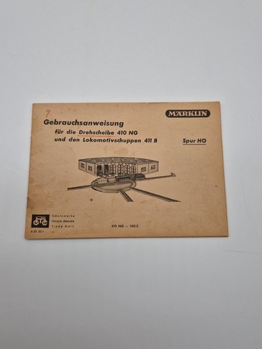 Märklin anleitung 410 - märklin,