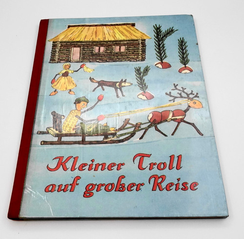 Kleiner troll auf großer - kleiner,