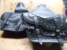 Satteltaschen Ledertaschen Gepäcktaschen Seitentaschen Packtaschen 2 Stück