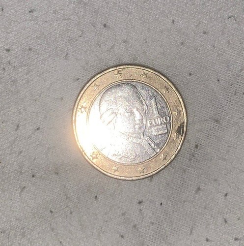 Euro münze mozart - euro, 2002