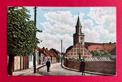 Trebbin 1910 blick die - 1910,