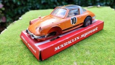 MÄRKLIN Sprint 1310 Porsche 911 Targa orange --selten Nr. 10-- Slotcar Rennbahn