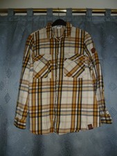 karierte Flanellbluse, Gr. 42