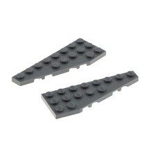 2x Lego Flügel Platte 8x3