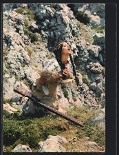 Ansichtskarte Marie Versini in Winnetou I. Teil 