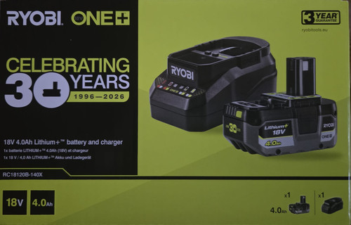 Ryobi akku rb1840x - 18v, 4,0