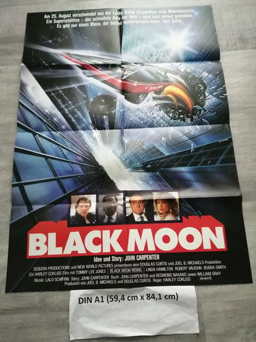 Black moon kinoplakat - black,