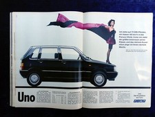 Fiat Uno, originale Werbung