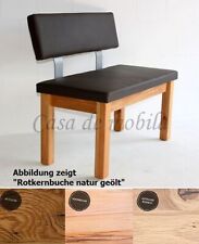 Massivholz Sitzbank 140cm