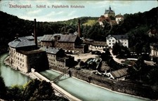 Ak Schönfeld im Zschopautal