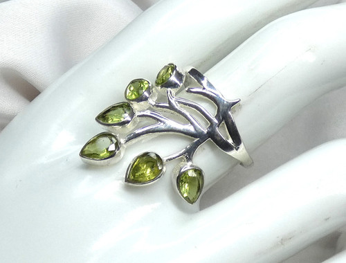 Ring 925 silber - 💚ring, gr