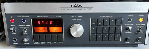 Revox 760 radio tuner - revox, radio-tuner