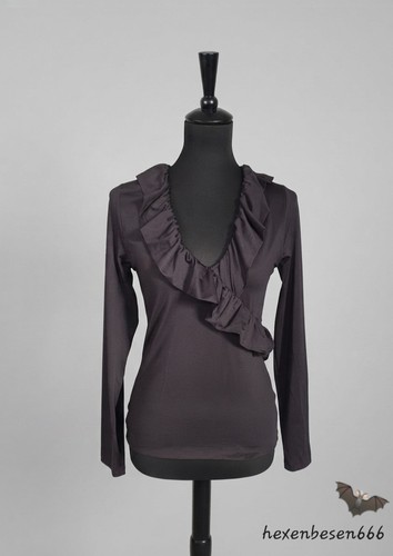 Edles shirt volant gothic - shirt,