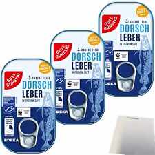 Gut&Günstig Dorschleber reich an Omega-3-Fettsäuren 3er Pack 3x121g Dose usy